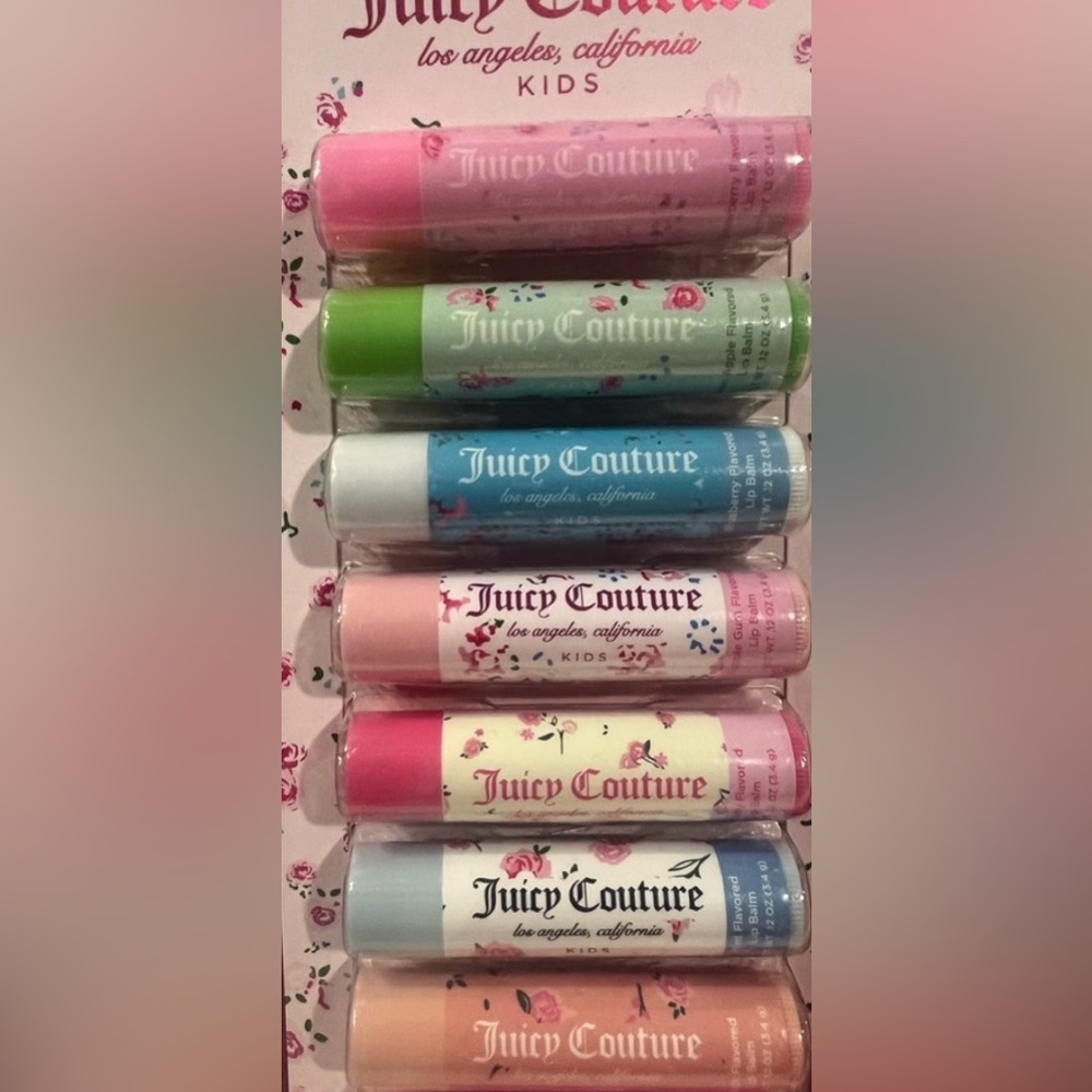 Juicy Couture 8-Pack Lip Balm Set | New in Package | Cute Gift Set | Y2K Glam - Picture 3 of 4